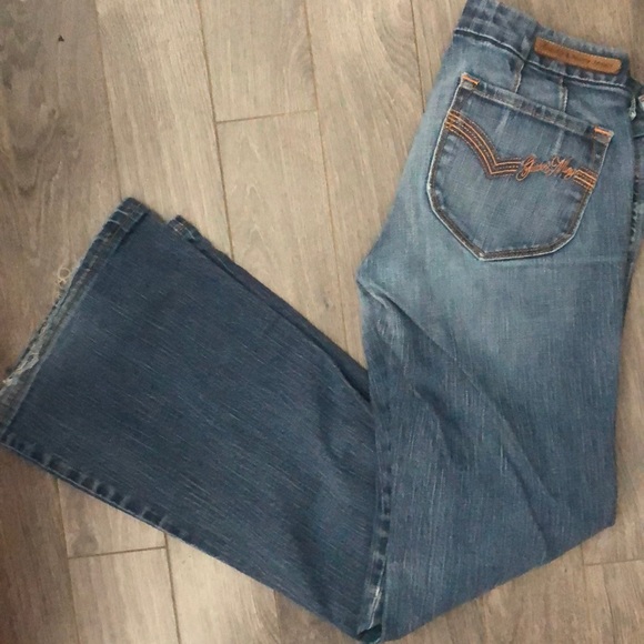 ⭐️SALE⭐️🇨🇦 Guido & Mary 🇨🇦 Flared Soho Jeans 👖 sz 26 - Picture 1 of 8